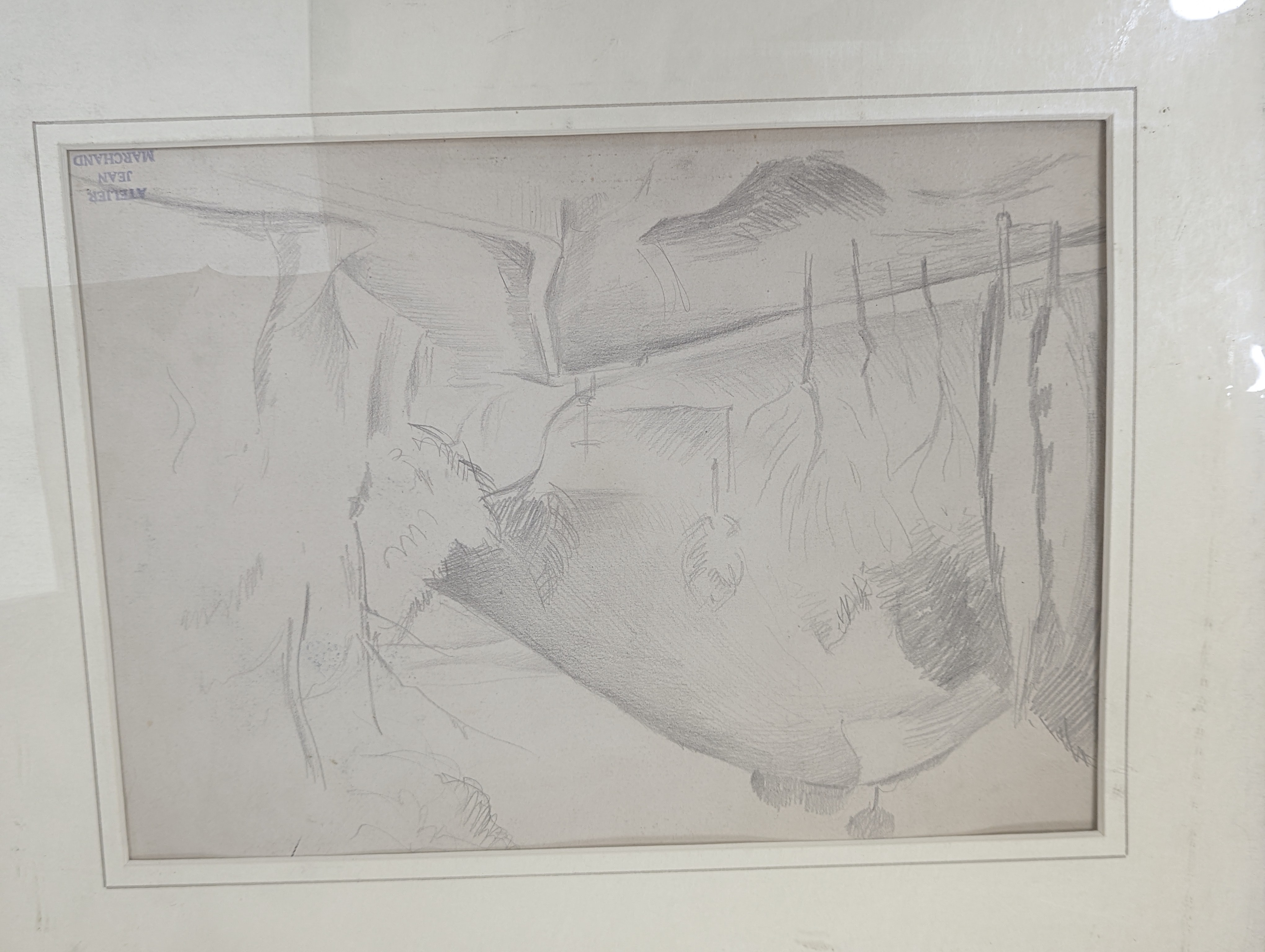 Jean Marchand (1883-1941), a group of assorted unframed works, drawings and watercolours, assorted studies, largest 37 x 24cm